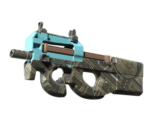 Souvenir P90 | Facility Negative (Minimal Wear)