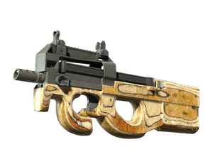StatTrak™ P90 | Резной приклад (Поношенное)
