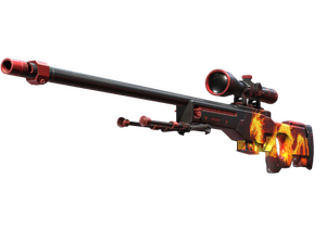 AWP | Дикое пламя (Немного поношенное)